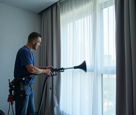 Professional drapes cleaning process tools Matty Curtain Cleaning altona-gate-vic